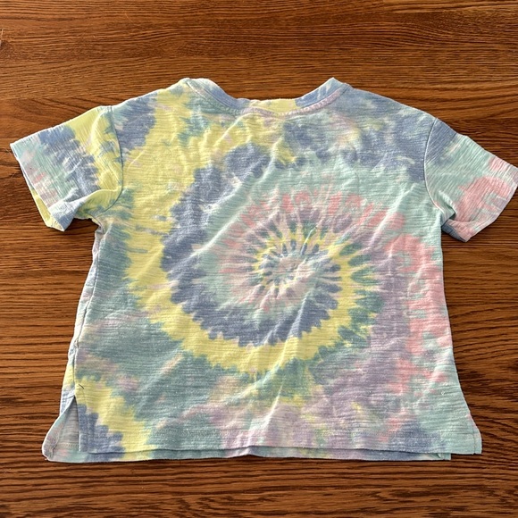 Art Class Crop Tie - Dye Shirt - size S - Picture 2 of 3
